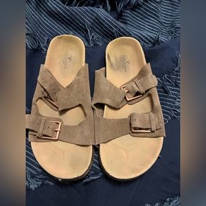 American Eagle Outfitters Leather Sandals Size 8